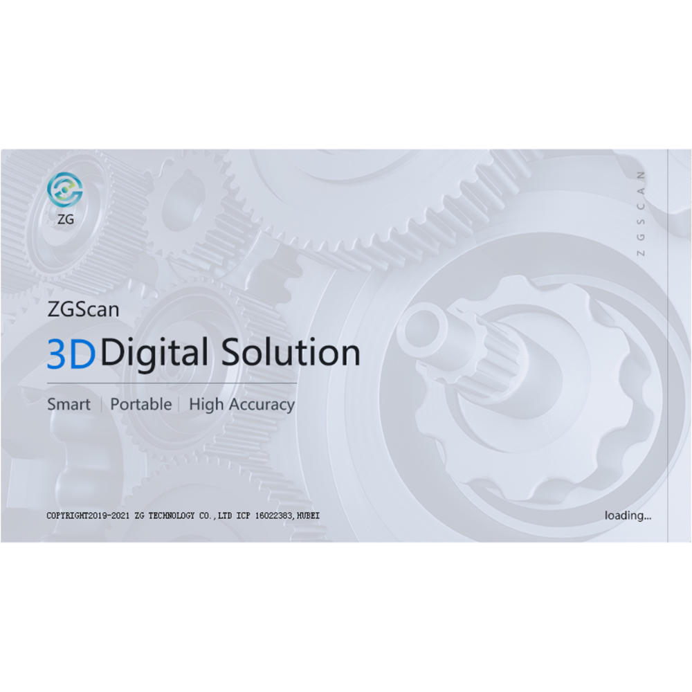 Software 3D ZGScan Professional per la scansione 3D di componenti automobilistici ad alta precisione