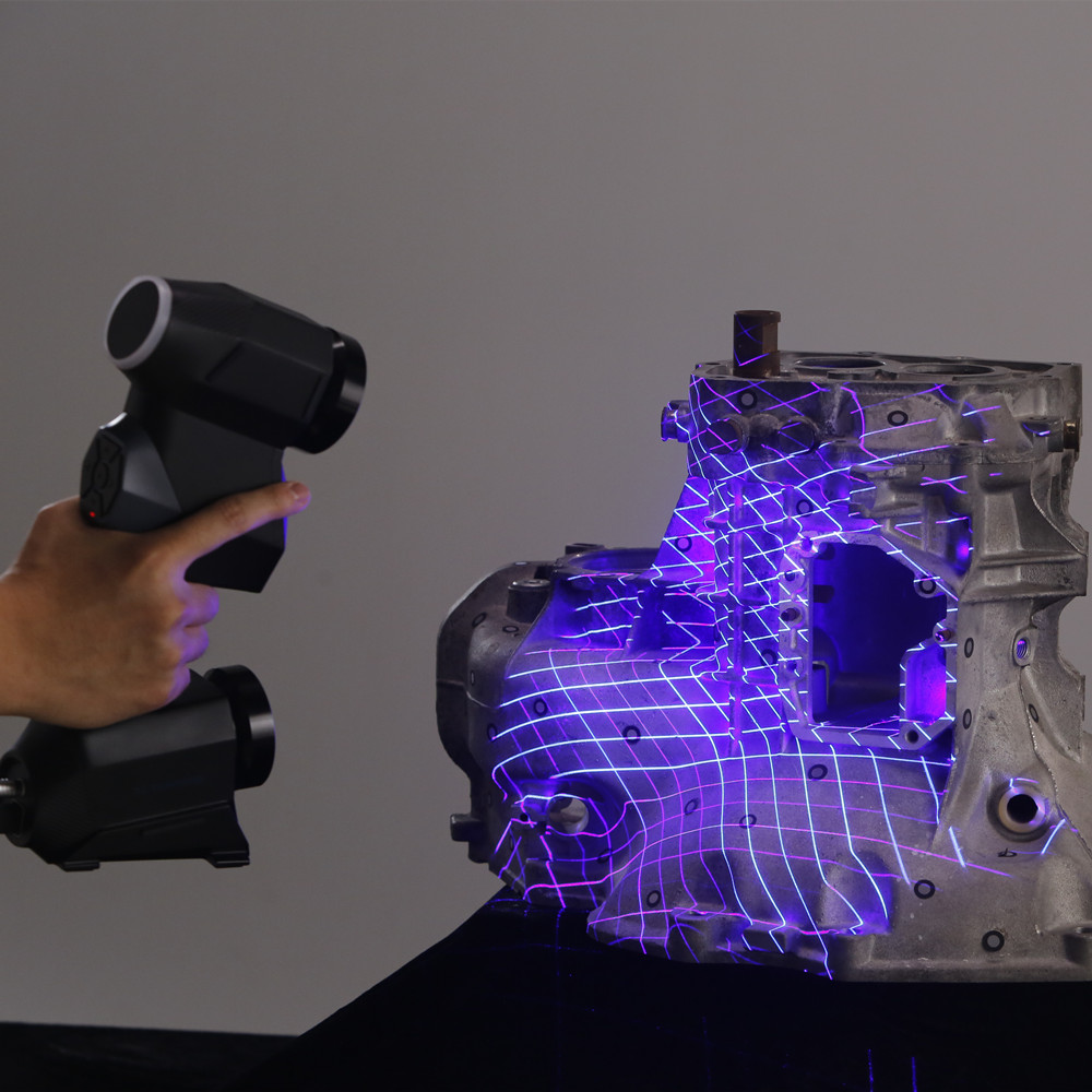 Scanner 3D ad alta risoluzione RigelScan Plus per la progettazione 3D di componenti automobilistici